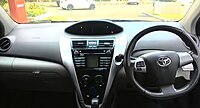 Toyota Vios G interior (facelift)