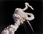 אסון מעבורת החלל צ'לנג'ר: רגע הפיצוץ של מעבורת החלל צ'לנג'ר, 1986