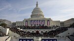Sedan 1937 har alla ny- eller omvalda amerikanska presidenter installerats i sitt ämbete den 20 januari. Bilden är från Barack Obamas installationsceremoni 2009.