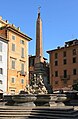 Obeliscul egiptean "Macuteo" din Piazza della Rotonda (Roma)