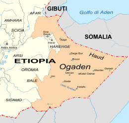 Ogaden - Mappa