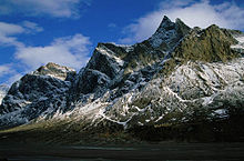 View of Mt. Odin's flanks