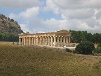 Unvollendeter Tempel von Segesta, um 430–420 v. Chr.