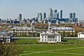 Vue de Londres et de Greenwich depuis l'Observatoire royal