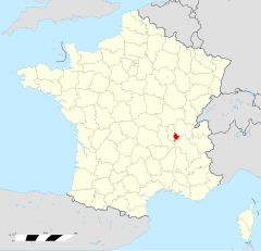 Métropole de Lyonの位置