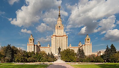 Socialist Realist - Lomonosov University, Moscow, by Lev Rudnev, 1947-1952[119]