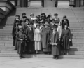 Membros da Women's International League for Peace and Freedom, em Washington, D.C., 1922.