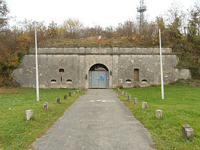 Entrée principale du fort.