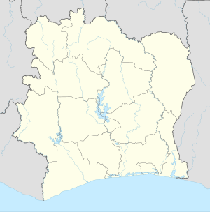 Linge is located in Ivory Coast
