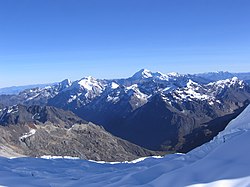 Looking south from Allpamayu across the province