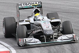 Nico Rosberg beim Großen Preis von Malaysia 2010