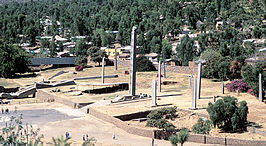 Het park met obelisken