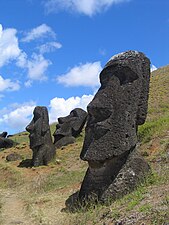 de moai fan Peaske-eilân