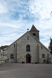 The church in Recey-sur-Ource