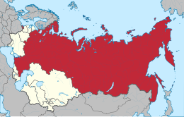 Repubblica Socialista Federativa Sovietica Russa - Localizzazione