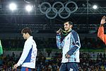 Thumbnail for File:Taekwondo at the 2016 Summer Olympics – Men's +80 kg awarding ceremony 20.jpg