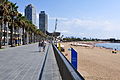 Der Strand mit Promenade von La Barceloneta