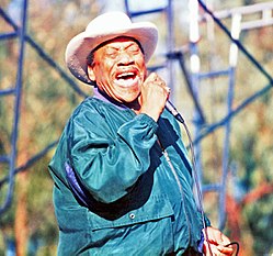Bobby Bland esiintymässä vuonna 1996.
