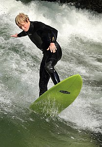 Eisbach Surfer