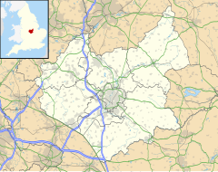 Saxelbye is located in Leicestershire