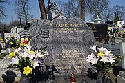 Grób Stanisława Tarkowskiego na cmentarzu w Rudawie