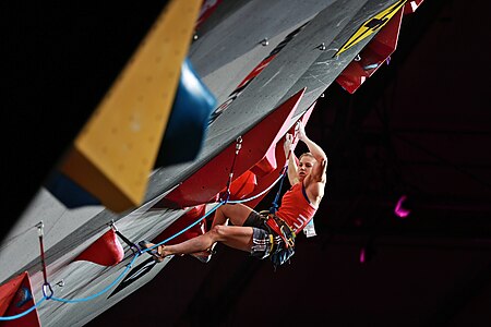 Climbing World Championships 2018 Combined Final Klingler (BT0B0188)