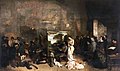 Het atelier van de schilder (1855) Gustave Courbet - Musée d'Orsay, Parijs