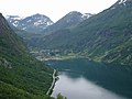 Geirangerfjorden koos Geirangeriga