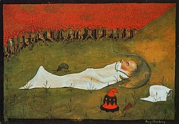 Tonttukuningas nukkuu, 1896