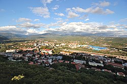 Knin, pogled s tvrđave