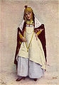 アルジェリアのカフェのダンサー（National Geographic Magazine 1917年3月号）