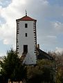 Turm eines ehem. adligen Freihofes, später genutzt als Pulverturm der Stadtbefestigung