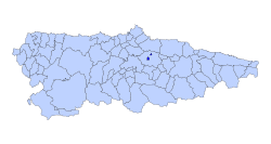 Location of Noreña