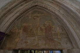 Frescos in a church in Žehra