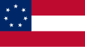 Primeira bandeira nacional "Barras e estrelas"