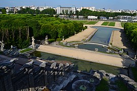 Le parc de Saint-Cloud.