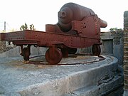 RML 11 inch 25 ton gun at Fort George, Bermuda.
