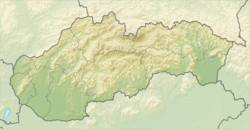 Bardejov trên bản đồ Slovakia