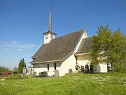 L'église protestante Saint-Wendelin de Niederseebach.