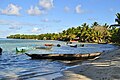 Pirogues de l'île aux Nattes, Sainte-Marie, Madagascar.