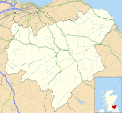 Gordon is located in Scottish Borders