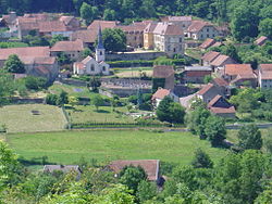 Skyline of Sainte-Colombe