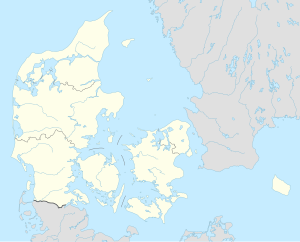 Fredericia na zemljovidu Danske