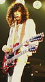 Jimmy Page, muzician, compozitor, chitarist și producător muzical britanic (Led Zeppelin)