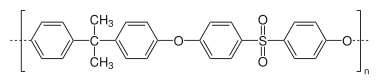 Polysulfon aus Bisphenol A und 4,4′-Dichlordiphenylsulfon