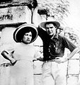 Hilda Gadea agus Che Guevara ar a laethanta saoire sa Yucatán, 1955