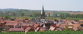 Uitzicht over Ingenheim