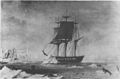 Image 57USS Vincennes at Disappointment Bay, Antarctica in early 1840 (from Southern Ocean)