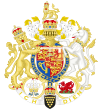 Escudo del príncipe Carlos de Gales