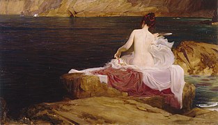 Kalipsin otok, Herbert James Draper (1897)